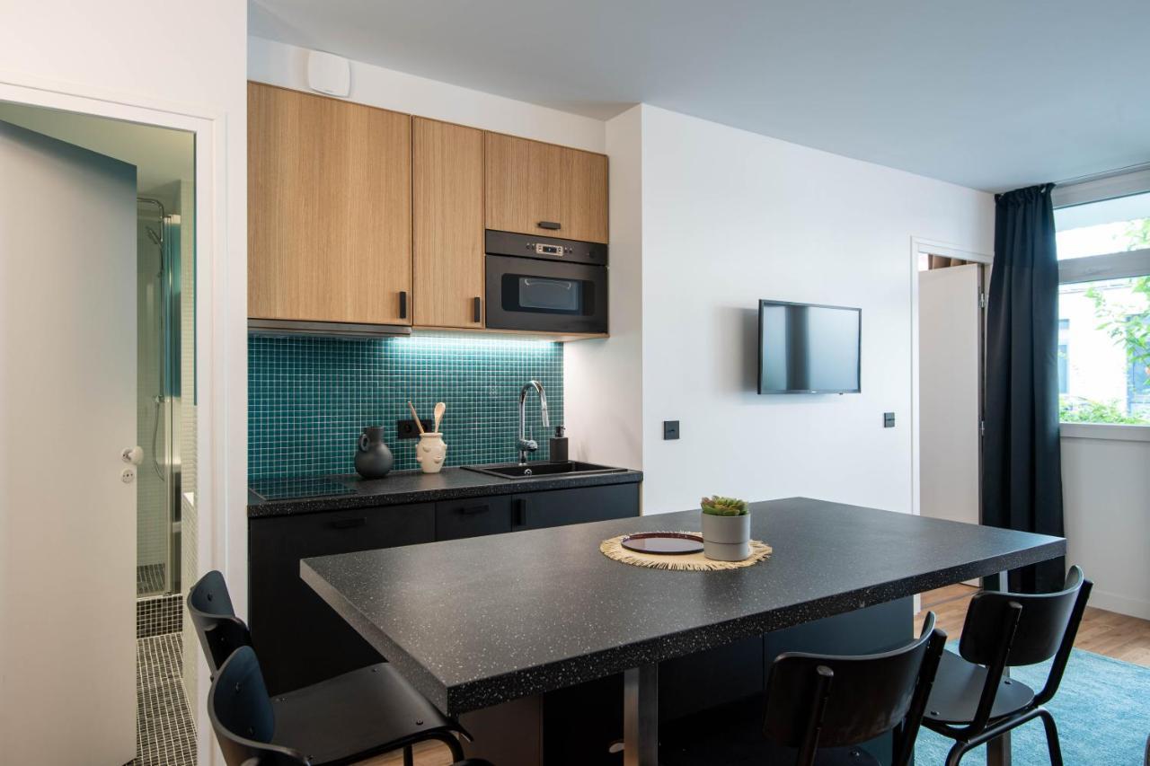 New - Superbe 1 Bdr Appt - Design 60'S - Paris 15E Exterior foto
